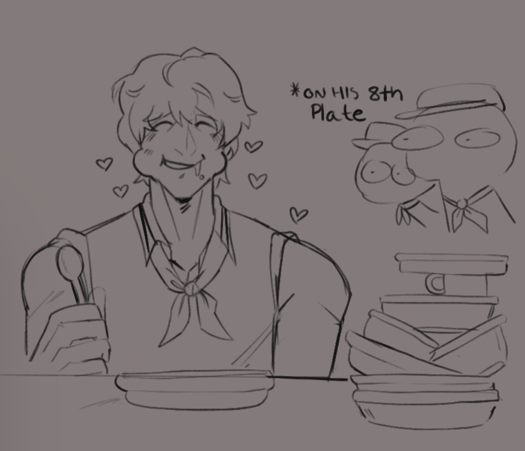 rosinante in the marines That boy can eat like a dump truck #onepiece #corazon