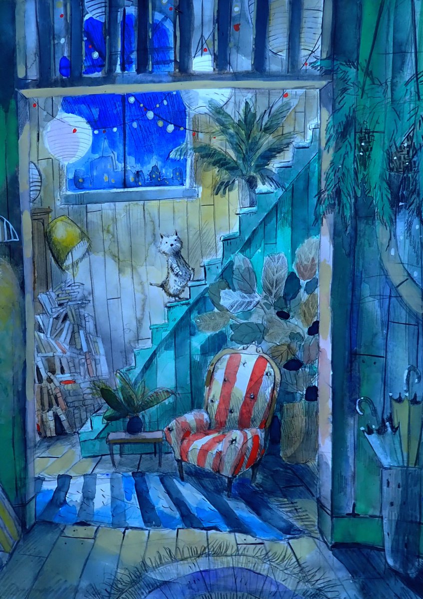 peaceful night, friends
🎨Caroline Magerl (Australia)