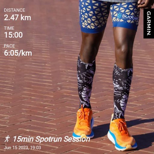 Budgeted only 15min for my run for @budgetins @runningwithsoleac... It's #BudgetRunsThursday #budgetinsurancexRunningWithTumiSole #runningwithtumisole #spotrun_rsa #timetofly #humansofhoka #spotrunAgainstGBV #CancerMustFall #endgbv #mentalhealthfitness #you_matter #youareworthy
