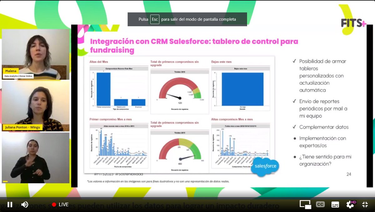 ComunicarONGs's tweet photo. @salesforce como plataforma CRM de datos, y aliado clave para las organizaciones. #FITs2023 ¿la utilizaste? https://t.co/LwbDqYbxlM