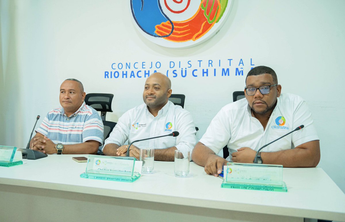 concejoriohacha's tweet photo. En el @concejoriohacha instalamos las sesiones extraordinarias convocadas por la @AlcaldiaRcha, con el objetivo de dar trámite correspondiente al estudio de proyectos de acuerdo presentados por la administración distrital. 

#ConcejodeRiohacha https://t.co/PRfBDlQBRB
