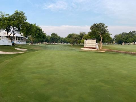 BASFAgProducts's tweet photo. After the meeting this morning I came over to visit Colonial Country Club. This course hosts an annual professional tournament &amp; aims to provide #ChampionshipConditions daily for golfers. Thank you Rich, Spencer, and Caden for your business! https://t.co/aqQS5MfbgN
