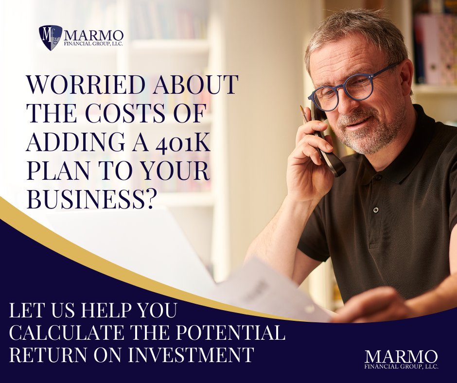MarmoFinancial's tweet photo. Attention, entrepreneurs! Offering a 401(k) plan isn't just a perk—it's an investment in your business's future. By helping your employees save for retirement, you create a workforce that feels valued and motivated, leading to increased productivity and overall business success. https://t.co/EQCXn9mumb