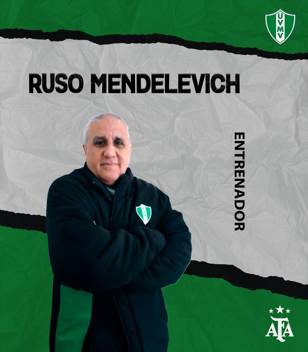 #FutsalAFA ¡Bienvenido, Ruso! 🇷🇺

Sergio Mendelevich es el nuevo entrenador de nuestra primera división. El experimentado jugador y técnico qué pasó por grandes clubes del futsal de AFA en sus 30 años de trayectoria, ya se encuentra trabajando con nuestro primer equipo 
💪🏻💚