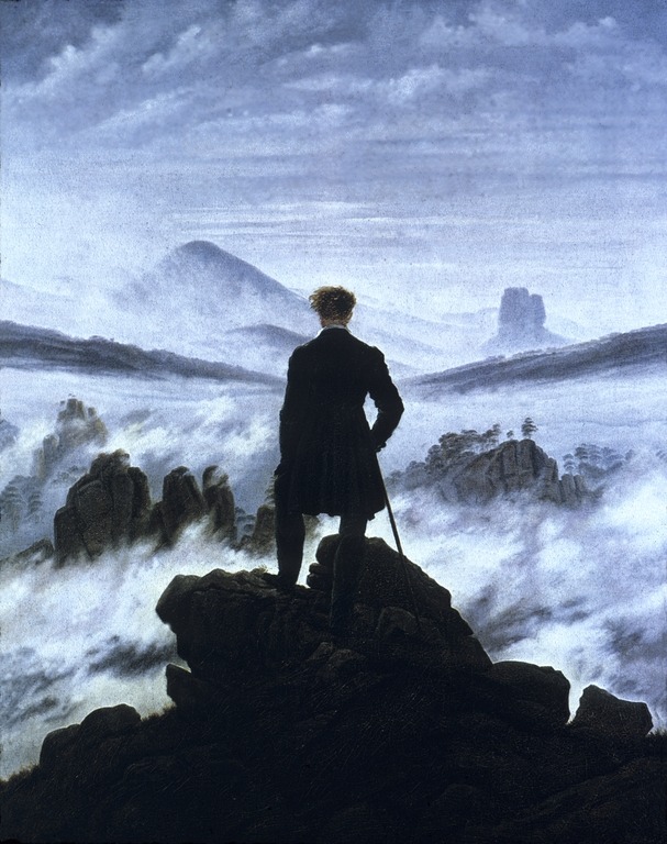 solisolsoli's tweet photo. Wanderer above the Sea of Fog, 1818, by Caspar David Friedrich https://t.co/QqzcRPW16c