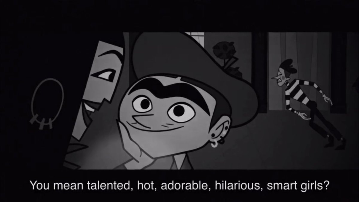 // clone high spoilers

frida worrying that she isn't cleo's type only for cleo to shower her with compliments in return... IM TOTALLY FINE. Btw.