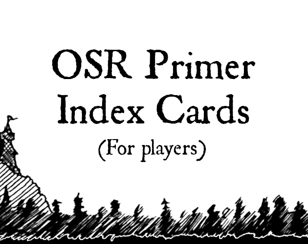 ToastedSeba's tweet image. I made a printable index card with OSR principles for new players. Clip it to the character sheets and make a brief explanation before the game starts! Useful at cons and one-shots. In English and Spanish. 
#roleplaying #osr #RPGLatam @itchio 
dadostostados.itch.io/osr-primer-ind…