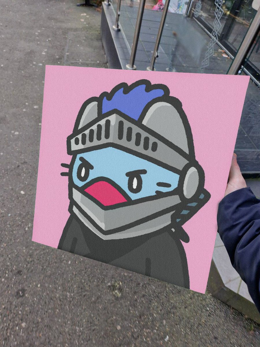 Outbooker's tweet photo. Just had a surreal experience ๐ฅ
My @coolcats has taken a physical form! Holding the tangible manifestation of my digital masterpiece is beyond words. It's a beautiful fusion of the virtual and the real, bridging two worlds of art.
#DigitalMeetsReality https://t.co/ls9PUCE6MM