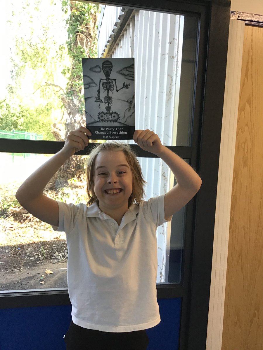 Look at this proud face 😁
Peter is an incredibly gifted and passionate writer, who is now a published author!!! 
He has spent so long writing his own book and surprised us this week with our very own copy.
WOW 📖
#giftedandtalented #writer #WeAreBrightFutures