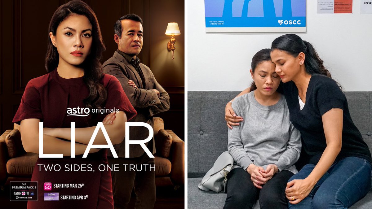 Just finished watching #Liar (Malaysian version). Nicely done. Some of the performances were very good. Ezzaty Abdullah is MVP in terms of performance and @TI25AQYAH was very good too.