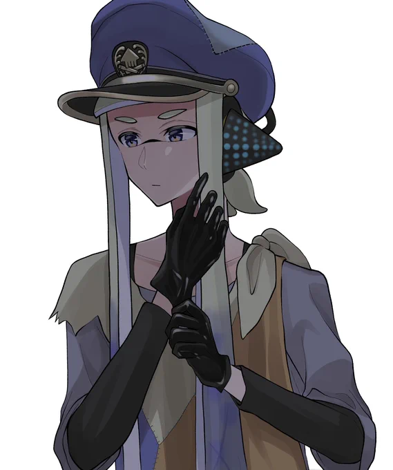 司令も黒手袋してほしい。