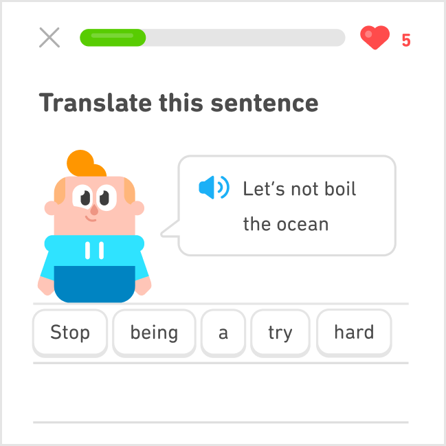 duolingo's tweet photo. Don't understand your annoying coworkers? Let's break down what they're actually trying to say. 

 🔗 Read more here about common workplace jargon: https://t.co/yhbKm3Mbkh https://t.co/hlThXKdW72