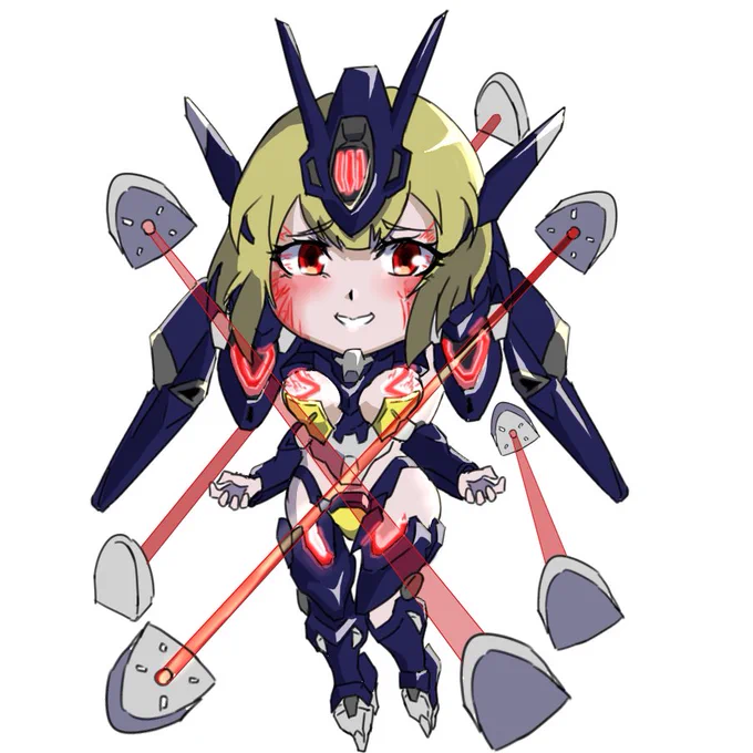 ファラクトちゃんアクキー9割完成なんだけどどのパターンがいいか分かんね～～～!!!!!