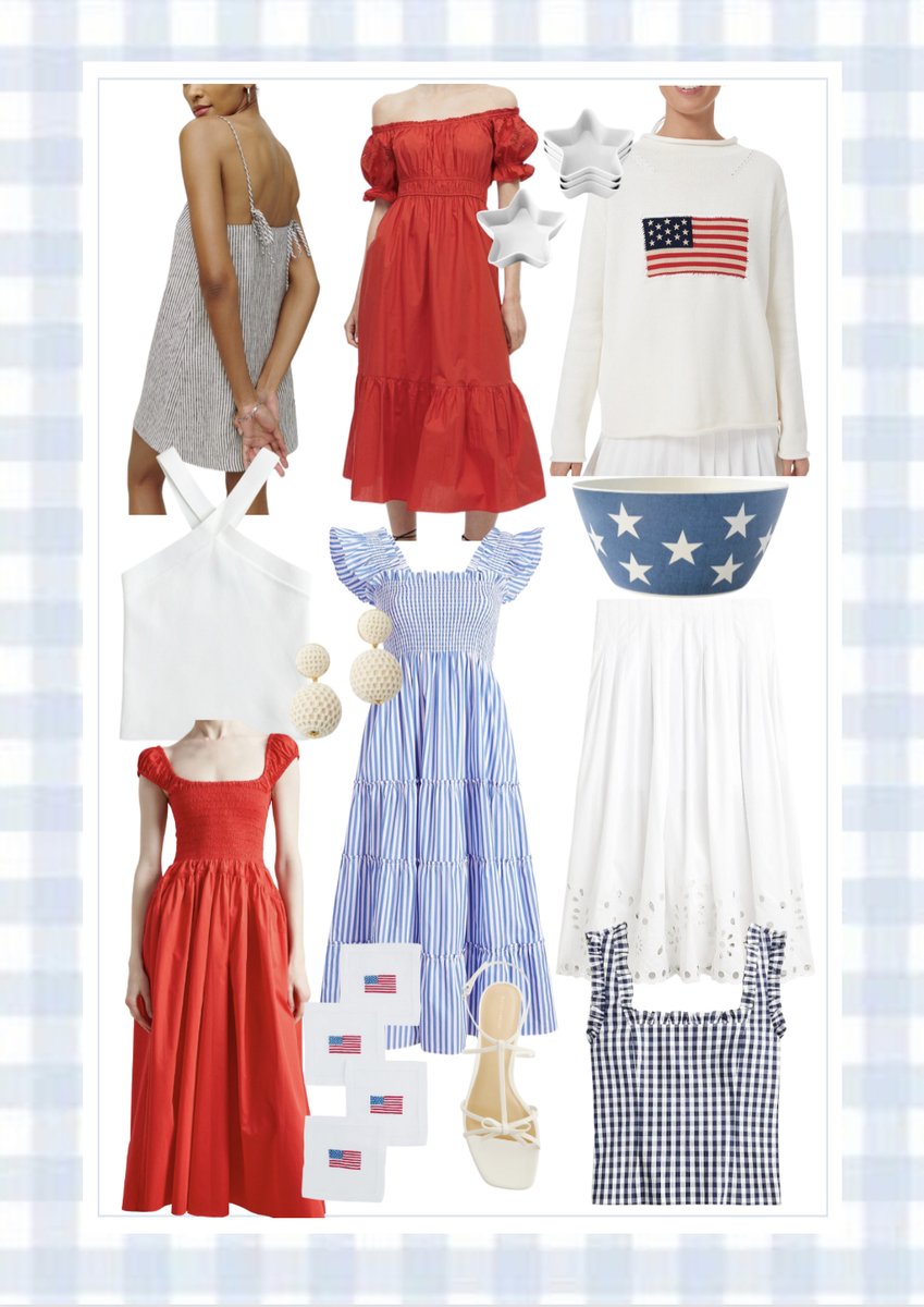 On the blog: 4th of July outfits and tabletop items ♥️🤍💙 blushandblooms.com/2023/06/4th-of…
.
.
... #4thofjulyoutfits #4thofjulydecor #4thofjuly