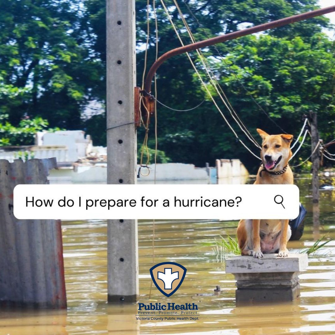 Prepare for a Hurricane: Take basic steps to ensure your safety should a storm hit. Here’s how: bit.ly/3PcWlN3