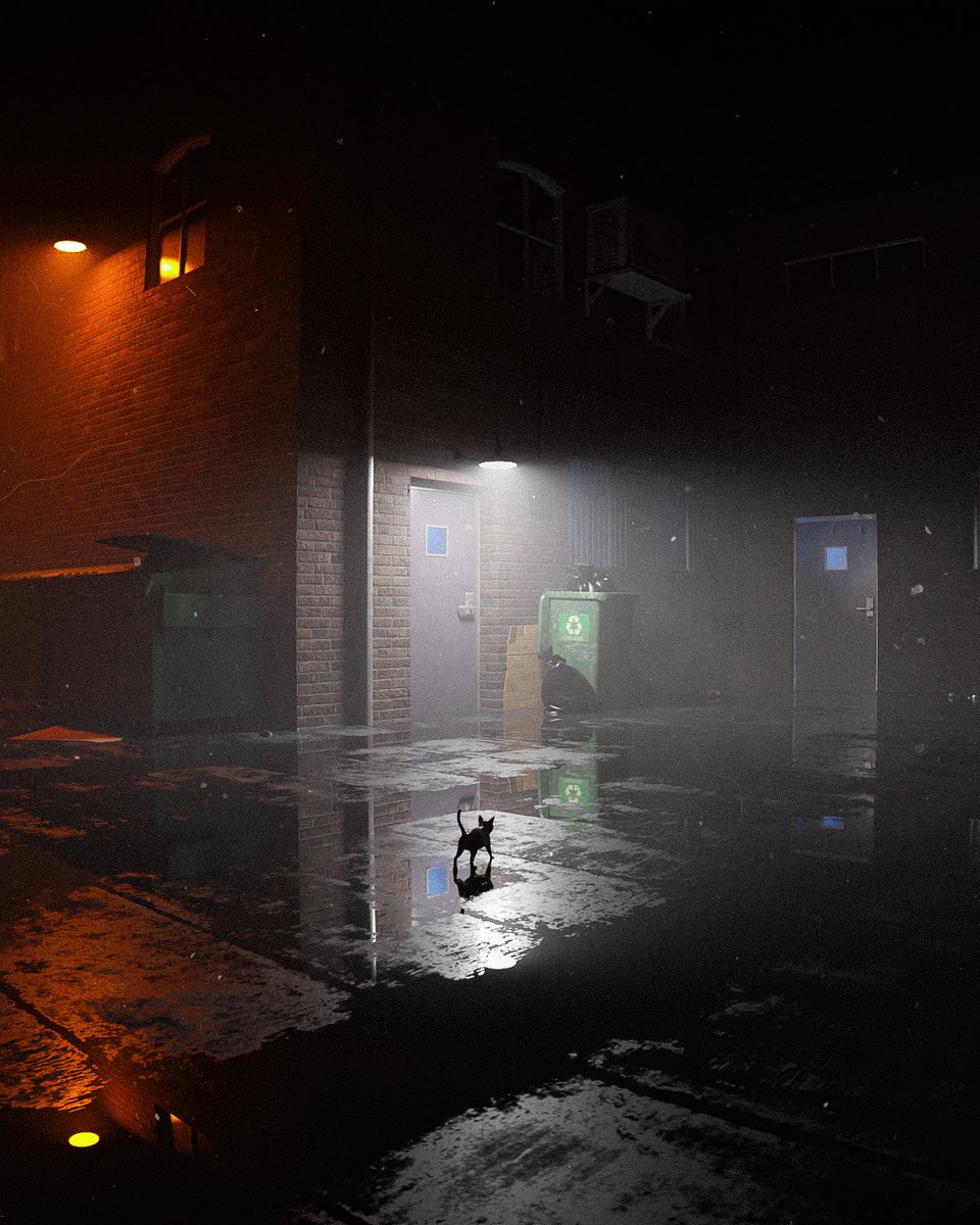 M0stafa_k787's tweet image. Dark Alley 
.
.
#blender #render #cyclesrender #everyday #SURREALISM #surrealart #surreal #Adobe #artwork #NFT #NFTs #visualart