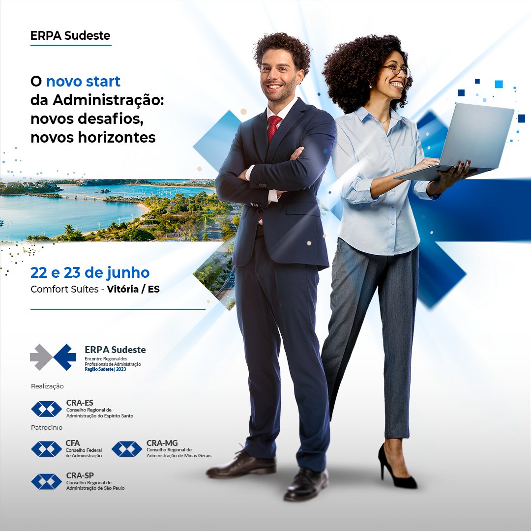 cfaadm's tweet photo. SAVE THE DATE!

 O ERPA Sudeste está muito próximo! Anote na sua agenda, nos dias 22 e 23 de junho de 2023 (próxima quinta e sexta) o evento terá diversas palestras e como tema principal: O novo Start. Faça sua inscrição pelo link: https://t.co/yrmsvW7CUi https://t.co/7vTkbATaBY