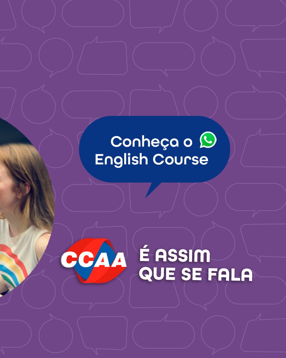 CcaaParacatu's tweet photo. 🚀Impulsione sua carreira e conecte-se com o mundo com o "English Course" do CCAA Paracatu!

Venha experimentar! Este é o jeito CCAA de aprender. Marque os amigos que devem conhecer.

 #CCAA #CCAAParacatu #EnglishCourse #EscolaDeIdiomas #CursoDeIngles #InglesOnline https://t.co/WICT10zEGs