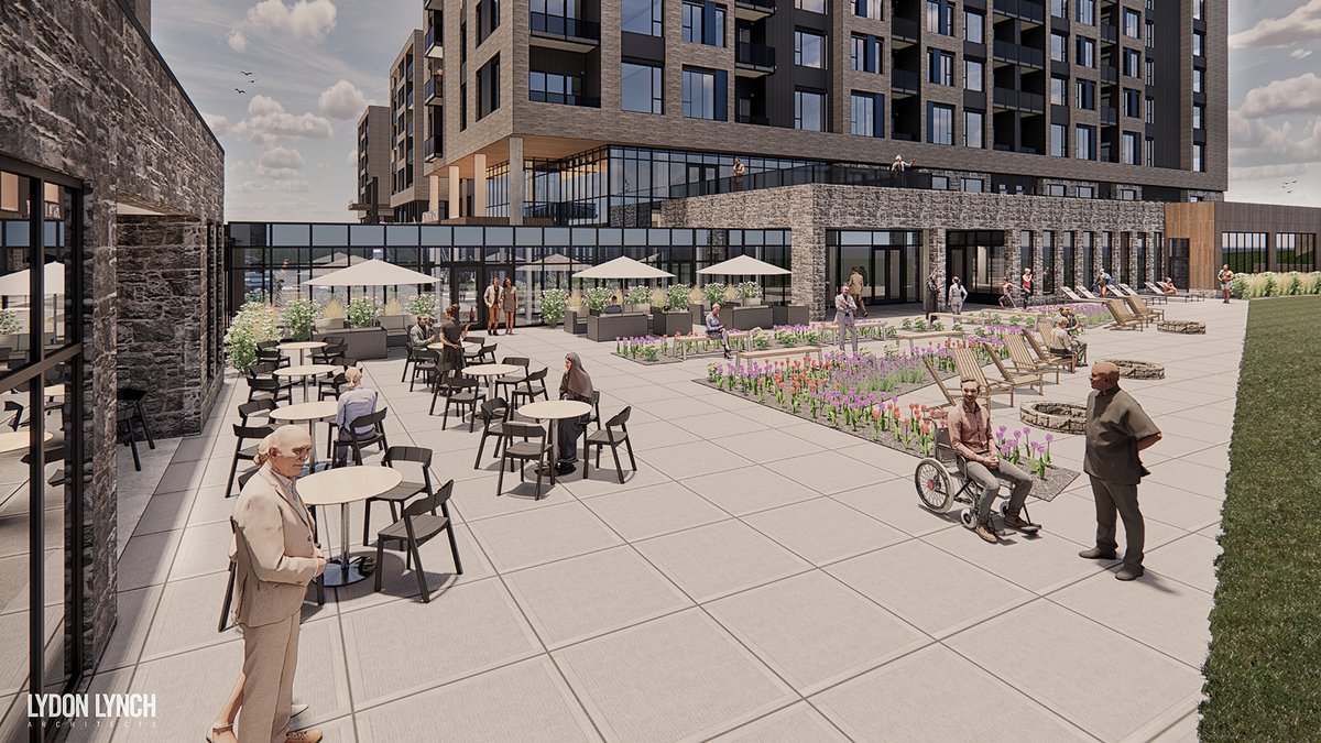 LydonLynch's tweet photo. Matt’s Dalhousie’s School of Architecture thesis focused on challenging accessibility of public spaces. As a Rick Hansen Foundation Accessibility Certification Professional Matt connects space, place and inclusivity on the Loon Lake retirement living project targeting RHFAC Gold. https://t.co/34usbmP2gr