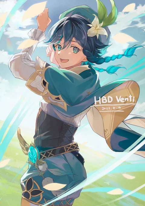 おめでとう! #ウェンティ生誕祭2023 #Venti