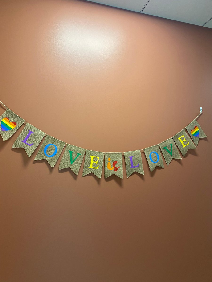 Our center is decked out in vibrant colors and decorations to celebrate the beautiful diversity of the LGBTQ+ community during Pride month. Join us in honoring love, acceptance, and inclusivity as we create a supportive space for our clients. #pride #LGBTQ+ #conejovalley