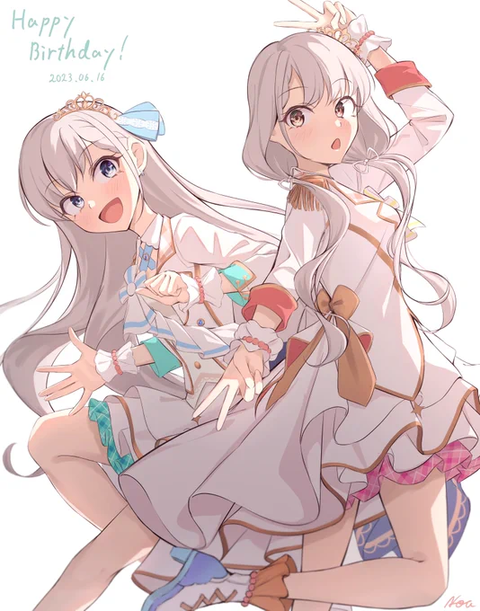 2人とも誕生日おめでとう! #久川颯生誕祭2023 #久川凪生誕祭2023 #久川姉妹生誕祭2023