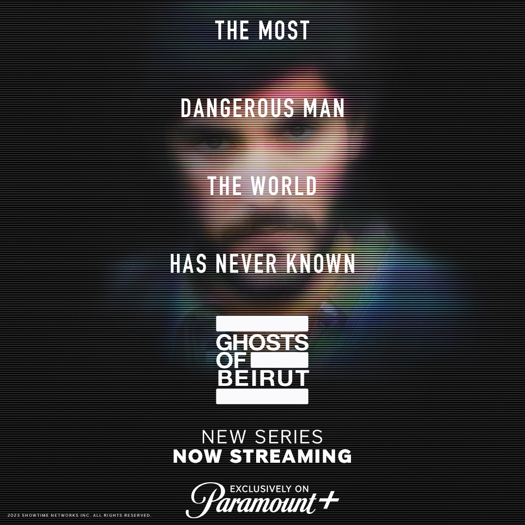 ParamountPlusCA's tweet image. Four parts. Two decades. One of the most dangerous men in modern history. 

#GhostsOfBeirut now streaming #ParamountPlusCA!