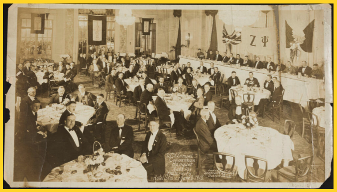 ZetaPsi's tweet photo. ๐ธ Traveling back in time! Unearthed this incredible snapshot in the Zete digital museum - 75th Annual Convention Banquet Photograph, June 8, 1918๐ฅ This photograph captures a momentous gathering celebrating 75 years of camaraderie and excellence. ๐ค
#zetapsi #tkphi https://t.co/YSFFVM7U6n