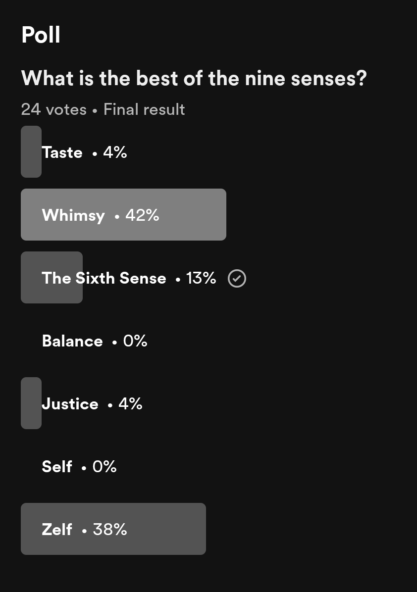 jjgreenmachine's tweet photo. spotify drives me crazy 99% of the time but the poll feature does bring me joy https://t.co/HaAGvSRbOG