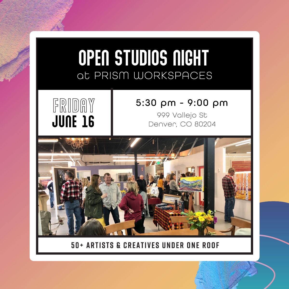 KimRoberts108's tweet photo. Join me tomorrow night? 🎨🧑‍🎨 - https://t.co/7nzimzxFXV #denverartists #denverart https://t.co/SJ0YrWlhYT