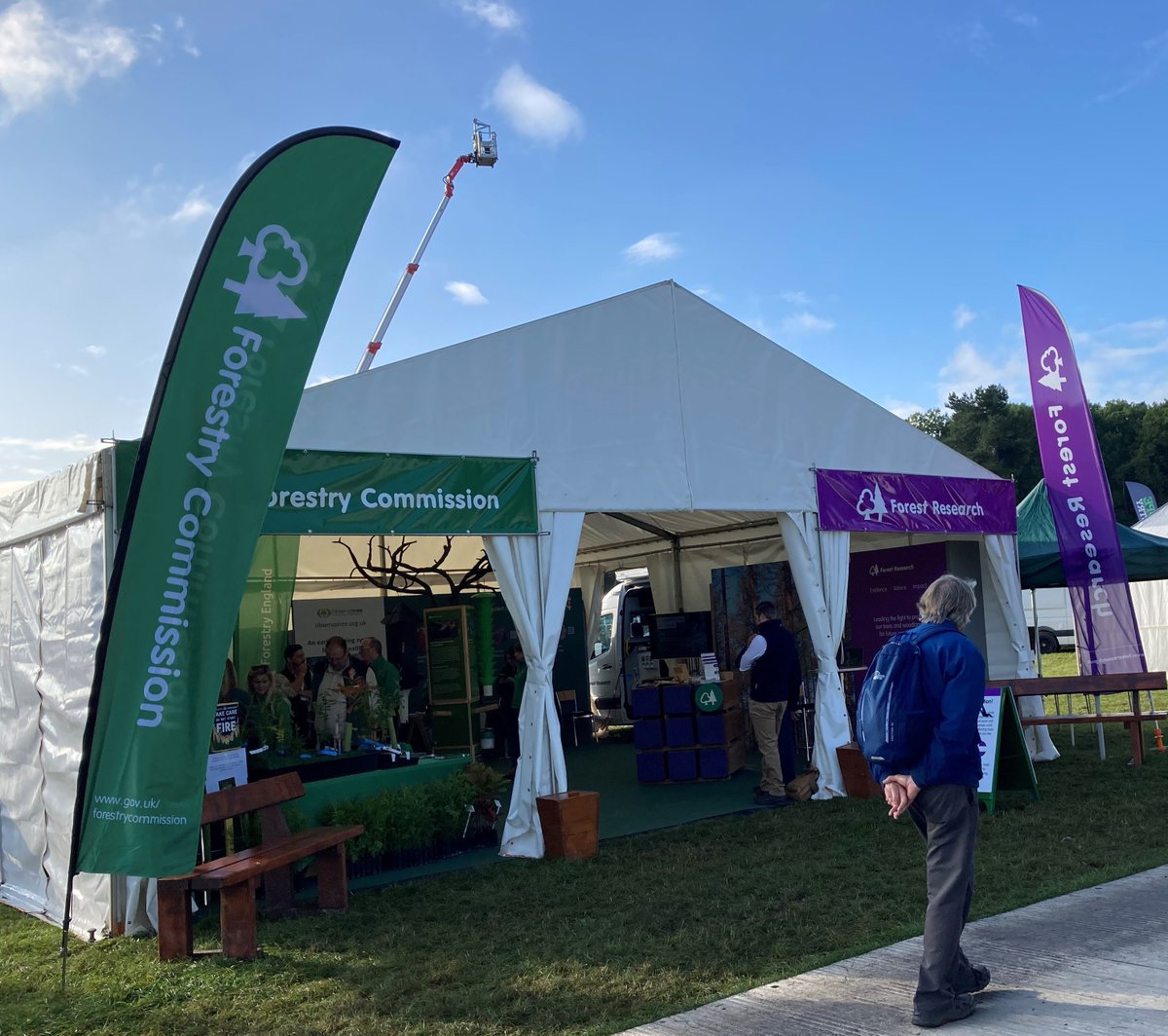 We love going to summer shows and events to talk about the benefits of trees. 

We're at Lincolnshire Show on 21/22 June, followed by Groundswell in Hertfordshire, and Royal Norfolk Show, both on 28/29 June. Going along? Drop by our stand to say hi 👋.

gov.uk/guidance/fores…