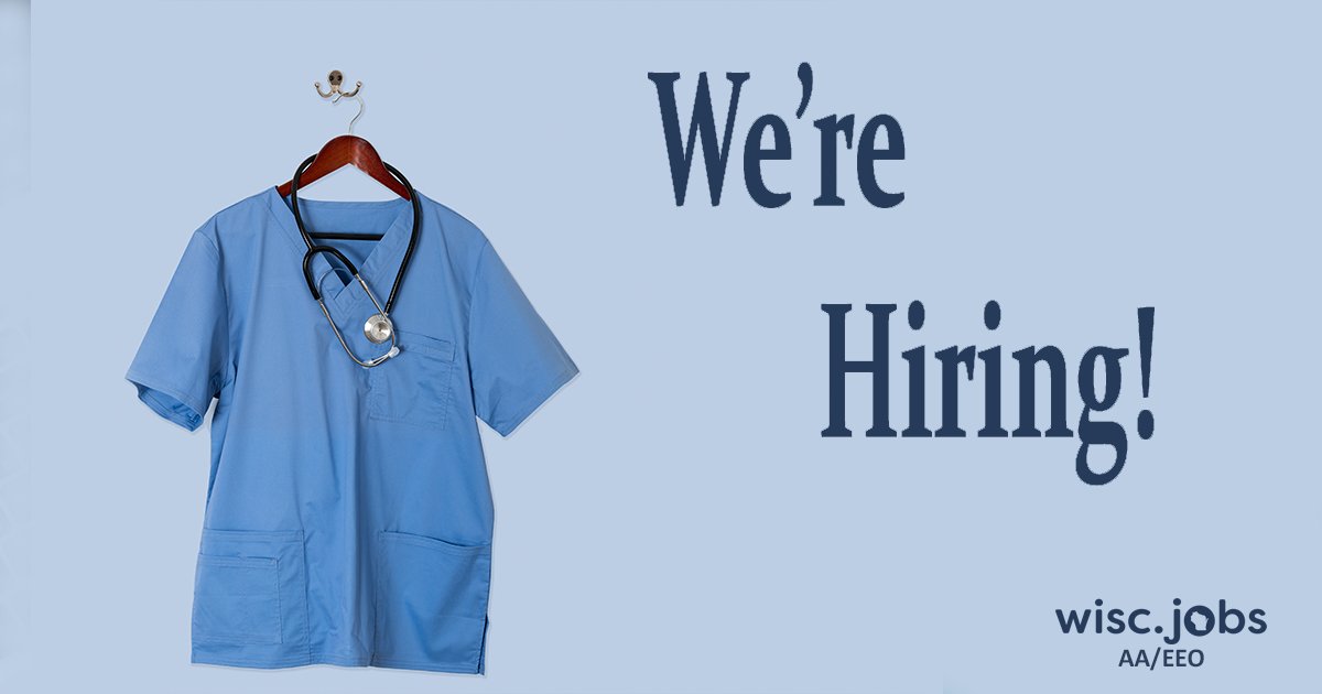 wiscjobs's tweet image. It’s #CertifiedNursingAssistantsWeek! We are hiring #CNAs statewide &amp;amp; many positions incl employer paid training! If you want to start/continue your #CNAcareer with 1 of our teams, explore options on Wisc.Jobs! #WIjobs #govjobs #CNAjobs ow.ly/iJoW50OOlxm