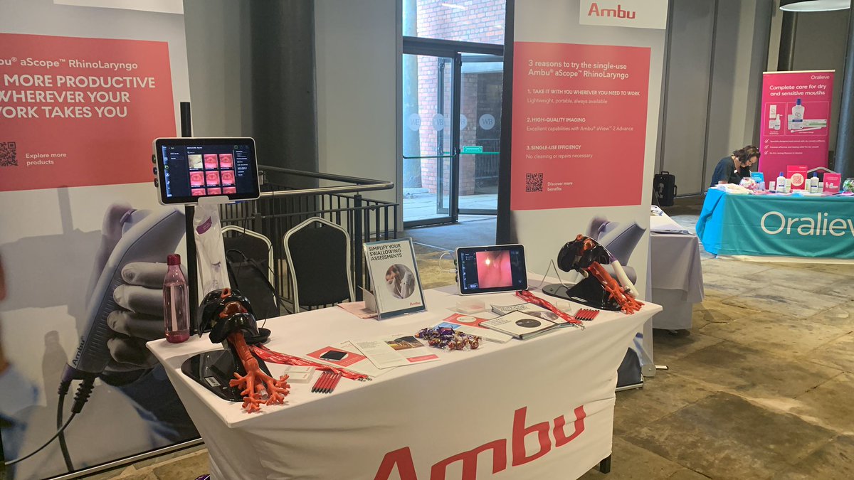 AmbuEurope's tweet photo. What an incredible 2 days  at the @_SVS_Associates FEES Advanced masterclass in Liverpool! It was inspiring to see so many dedicated SLTs. Thank you all for your time. It was a pleasure to meet new faces and reconnect with familiar ones. #FEES #SLT #Ambu https://t.co/96Kyfv9uvd