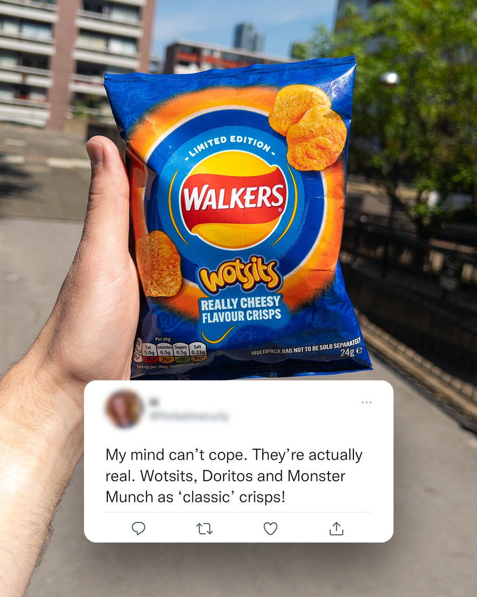 Walkers Crisps on Twitter "Absurd...ly good? Have you tried the new