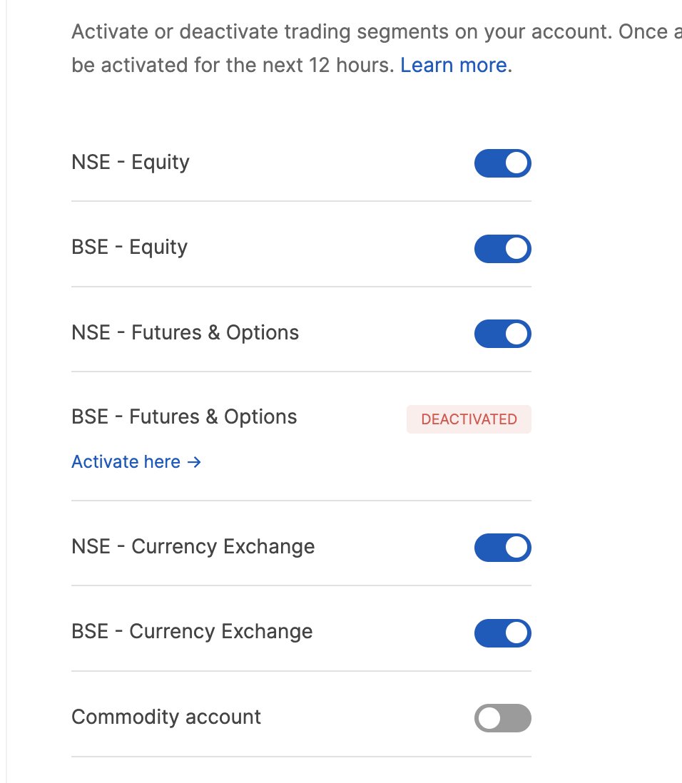 vimaljain519's tweet photo. @zerodha 

Bse Future and Options segment is not enabled for my account. logged multiple tickets/support tickets, But still no resolution.

Please help/suggest what is the reason for this delay? https://t.co/inAcnngiMU