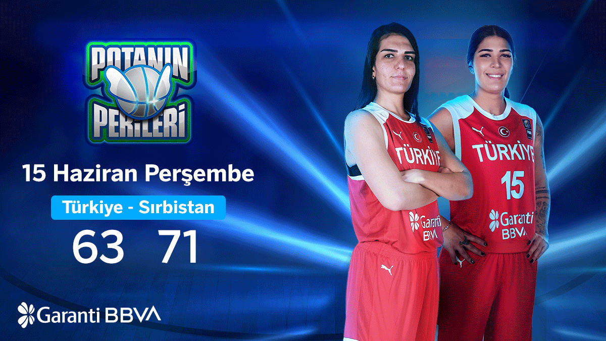 #PotanınPerileri Sırbistan karşısında 63-71 mağlup oldu. Millilerimizin 16 Haziran saat 13.15’te gerçekleşecek Macaristan karşılaşmasını TRT Spor ekranlarında canlı izleyebilirsiniz. 🇹🇷🏀#BasketbolunYanında