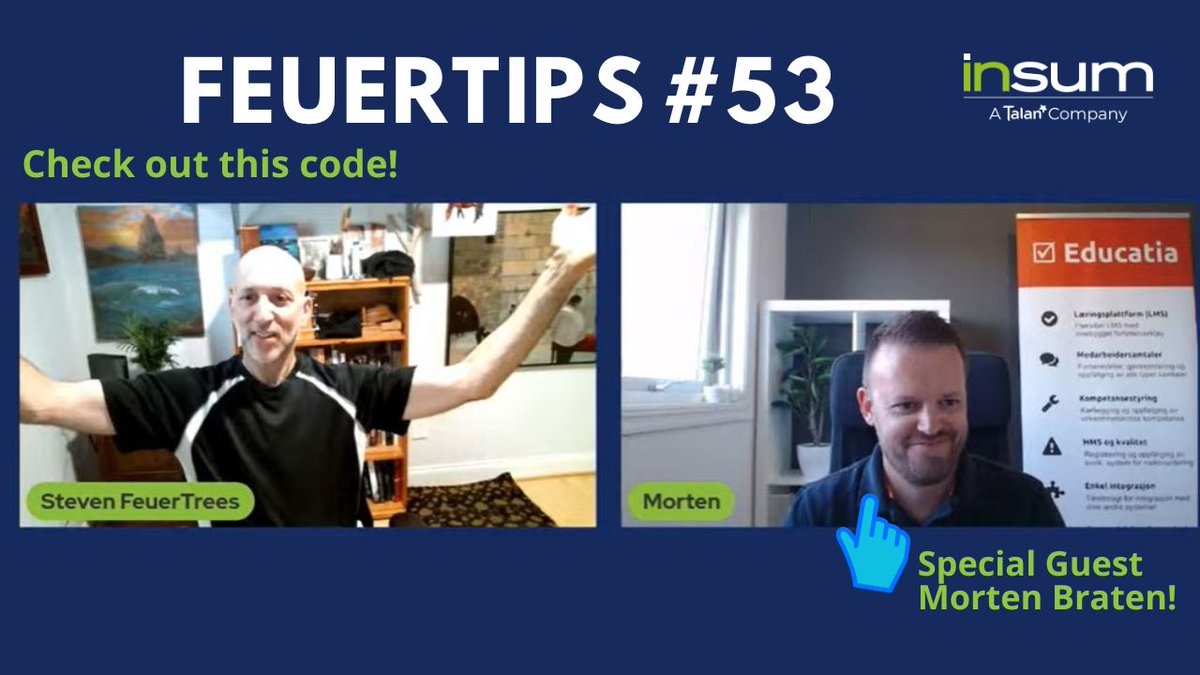 TalanOracleTech's tweet photo. Big thanks to @mortenbraten for participating in yesterday's #Feuertips. Thanks also to our audience for your thoughtful contributions. See the episode here! https://t.co/owAY8oEFtE
#orclapex #plsql #codereview @sfonplsql. https://t.co/lYhp9bxZ2q