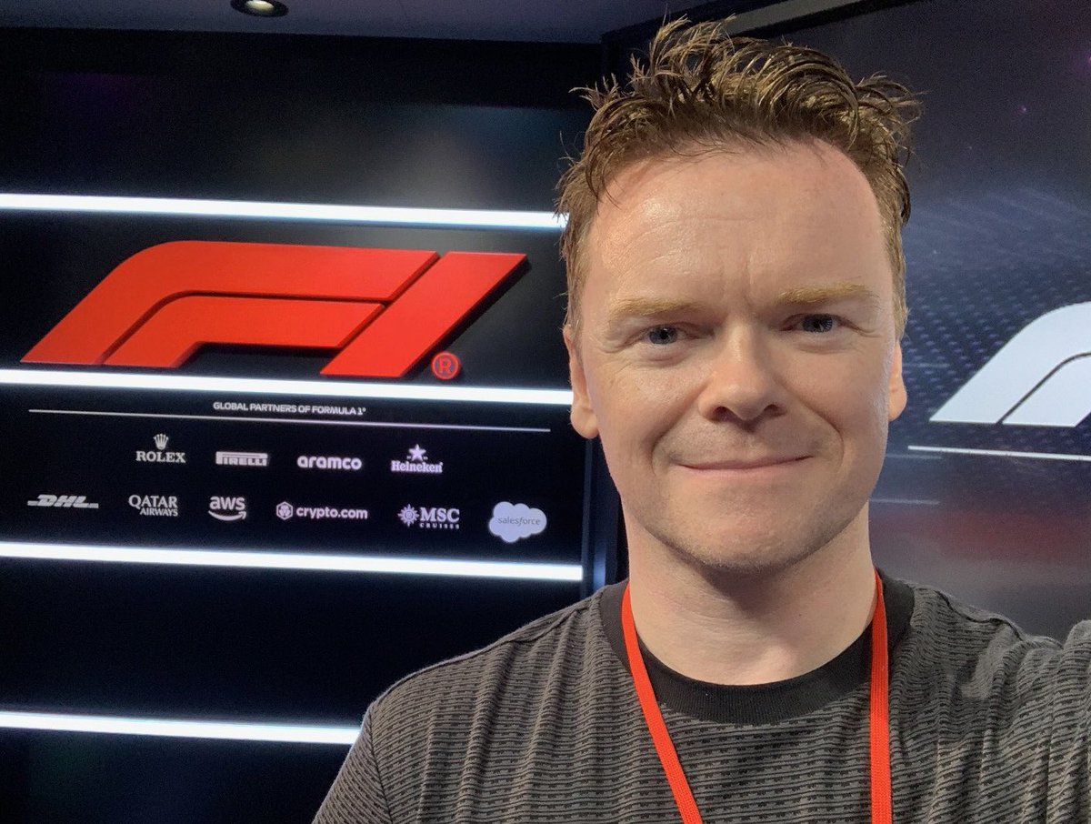 virtualstatman's tweet photo. Excited to make my US television debut on ESPN2 this Sunday on The Grandstand with Daniel Ricciardo &amp; Will Arnett, as we present an alternate broadcast of the #CanadianGP.  Will be filled with great guests and fun facts.  Tune in LIVE at 1:55pm ET / 10:55am PT #TheGrandstand https://t.co/WswWPvqDdb