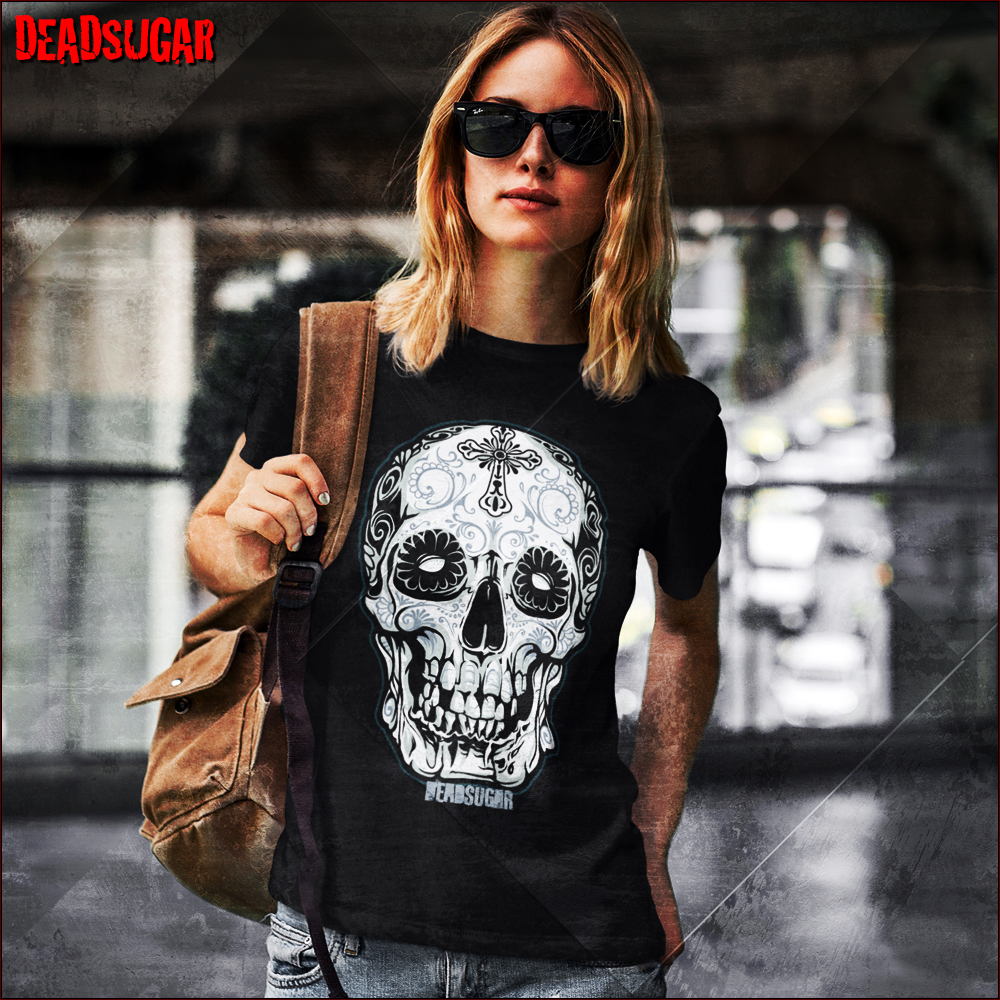 BLUE
DEADSUGAR💀 -- t.ly/ZWGc
--
--
--
Day of the Dead and skull-themed t-shirt designs.
#dayofthedead #diadelosmuertos #sugarskull #sugarskulls #calavera #santamuerte #tshirt #shirt #tee #tshirts #clothing #tees #apparel #horror