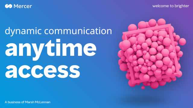 Are your total #compensation and #benefits programs delivering dynamic #communications? See how Mercer Belong can offer personalized, just-in-time access to employee rewards in the #FutureofWork. #HR bit.ly/43EjHly