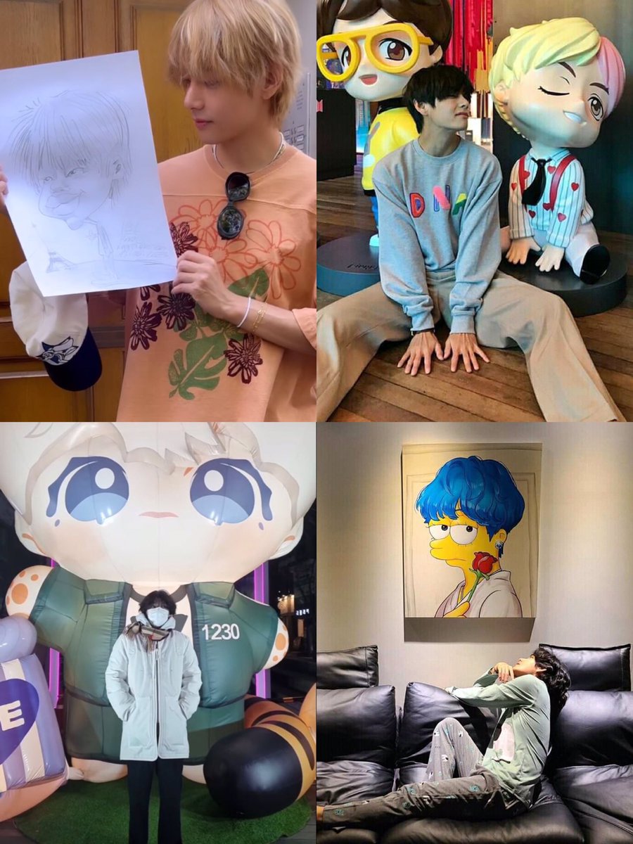 taehyung thinker tweet media
