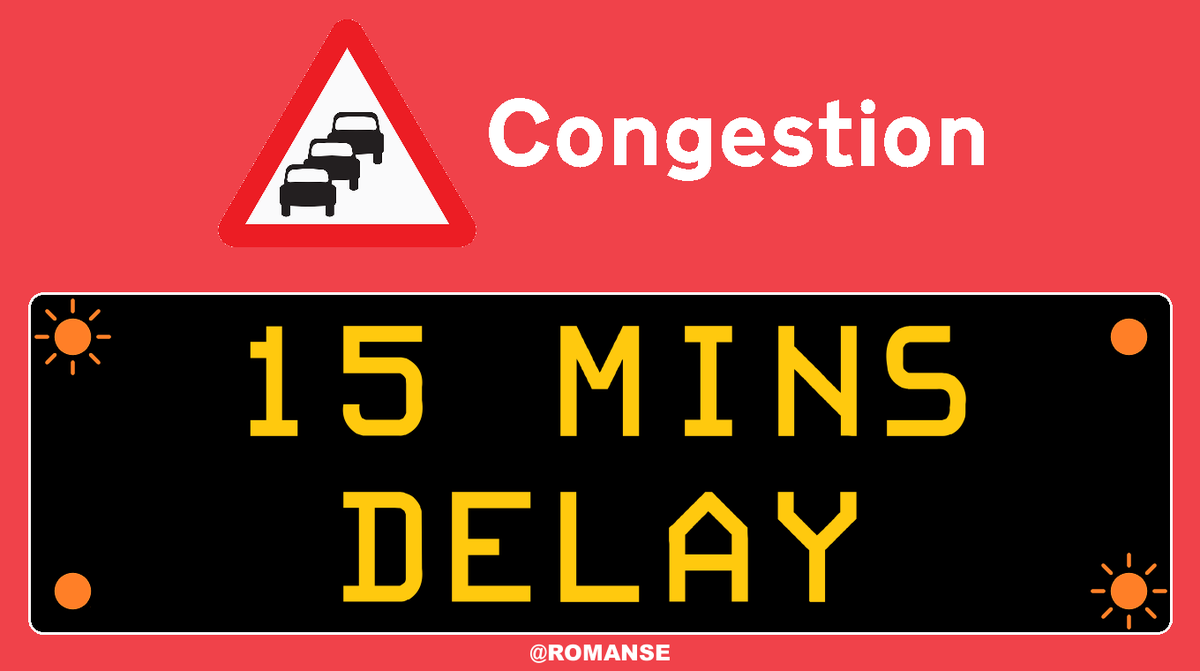 A337 #Lyndhurst 🌲 - approx 15-minute delays southbound on Romsey Rd between Furzy Lawn Ln and A35 High St.
