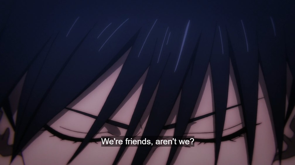 We're not saying you have to tell us everything, but at least rely on us. We're friends, aren't we?
~ Itadoru Yuuji || Jujutsu Kaisen

#Anime #AnimeQuotes #Quotes #QuotesDaily #AniTwt #JujutsuKaisen #ItadoriYuuji #Yuuji #Friends #Rely