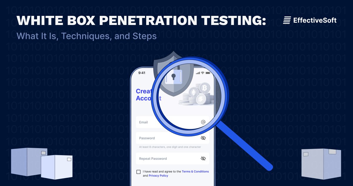 EffectiveSoft's tweet image. In our new article, we have discussed all you need to know about #whiteboxtesting, its pros and cons, techniques and tools, and how to perform it. Read the article in full here: hubs.la/Q01TGSv40
#penetrationtesting #pentesting #whitebox #QA