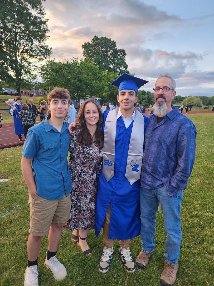 DianiDaria's tweet photo. Congratulations to my son, Louie and to the Kittatinny Class of 2023! I'm so proud of him. Where has the time gone!
June 14, 2023 https://t.co/2RhXcdSnvL