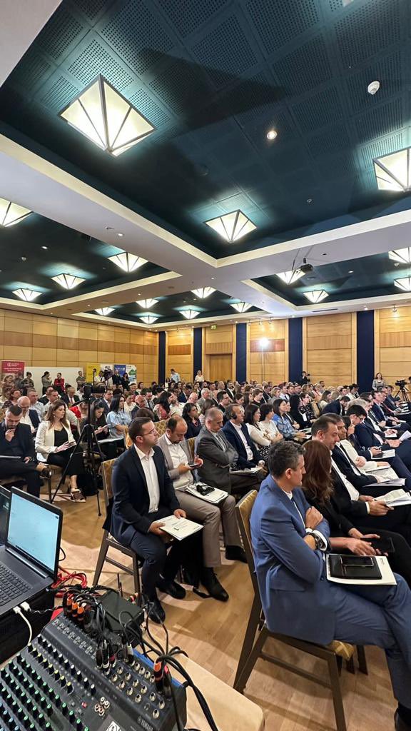 steinerbalkans's tweet photo. Very pleased to speak at the opening of today‘s regional conference on the role of private pension insurance organised by @SIGALUNIQAGROUP @ElvisPonari. https://t.co/sa1e82kk1d