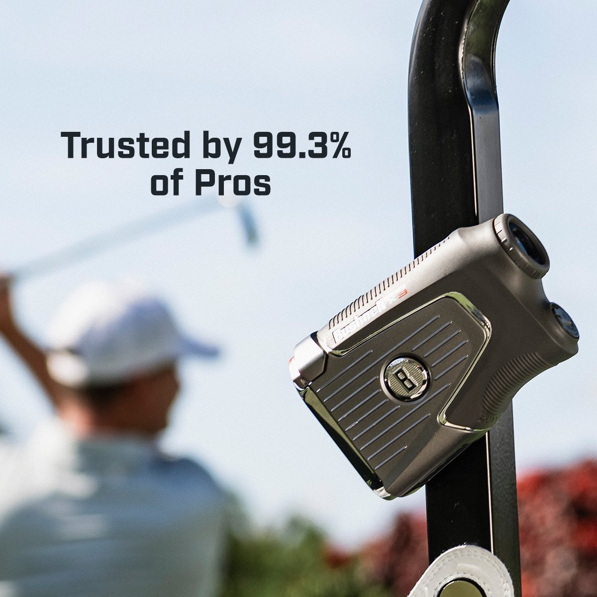 Only Bushnell is trusted by 99.3% of the Pros when they tee it up on Championship weekends. Who do you have winning the #USOpen?