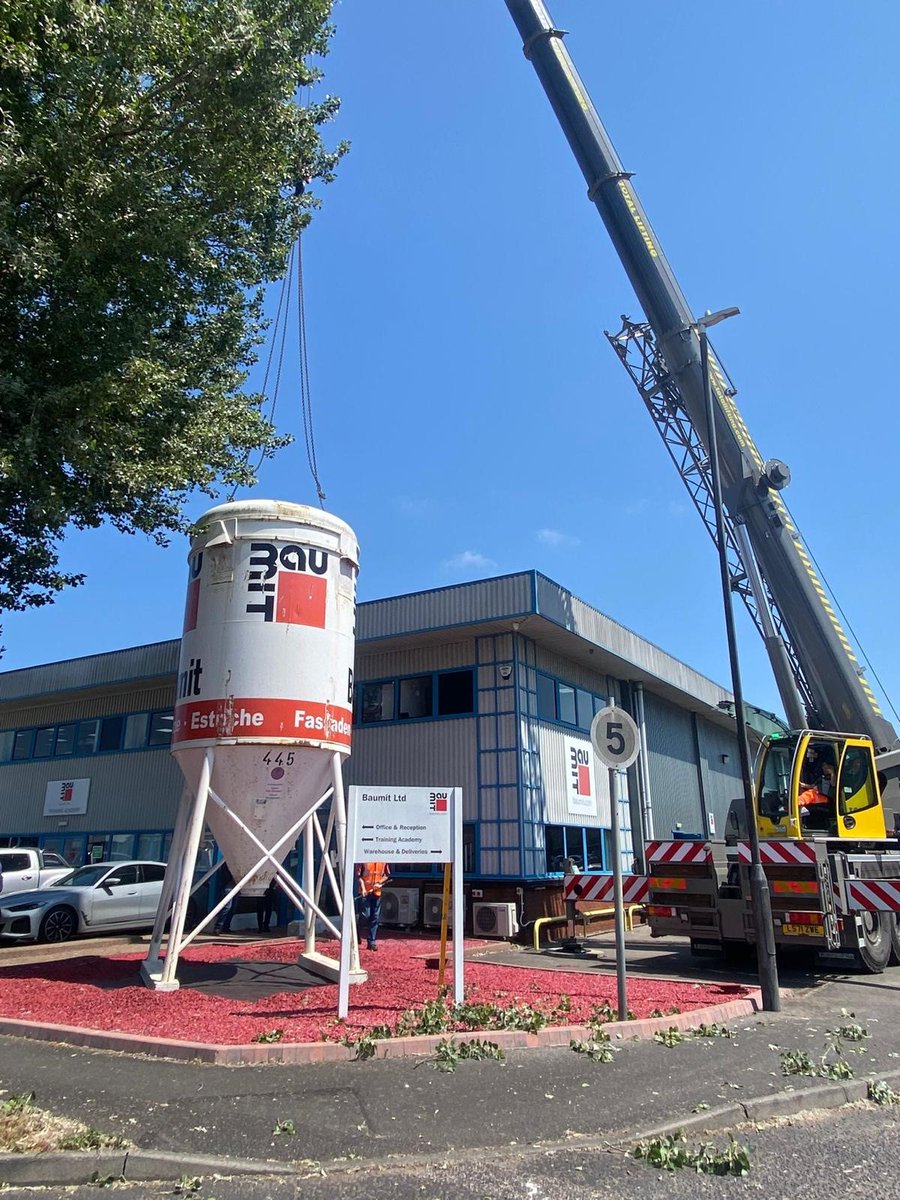 We had an exciting delivery all the way from Austria last week. Our branded Silo has been retired from its day to day intended use and is now for display purposes only here in Maidstone. It will be receiving a revamp in the coming days, we look forward to sharing it's new look