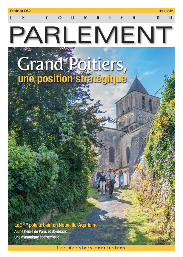 CDParlement's tweet photo. Au coeur du carrefour Paris-Bordeaux et centre-Ouest, @Grand_Poitiers occupe une position stratégique en Nouvelle-Aquitaine ! Il entreprend aujourd'hui de devenir un territoire durable 🌳 par excellence : une vocation qu'il entend bien conjuguer à son attractivité. https://t.co/9aC88FsbYa