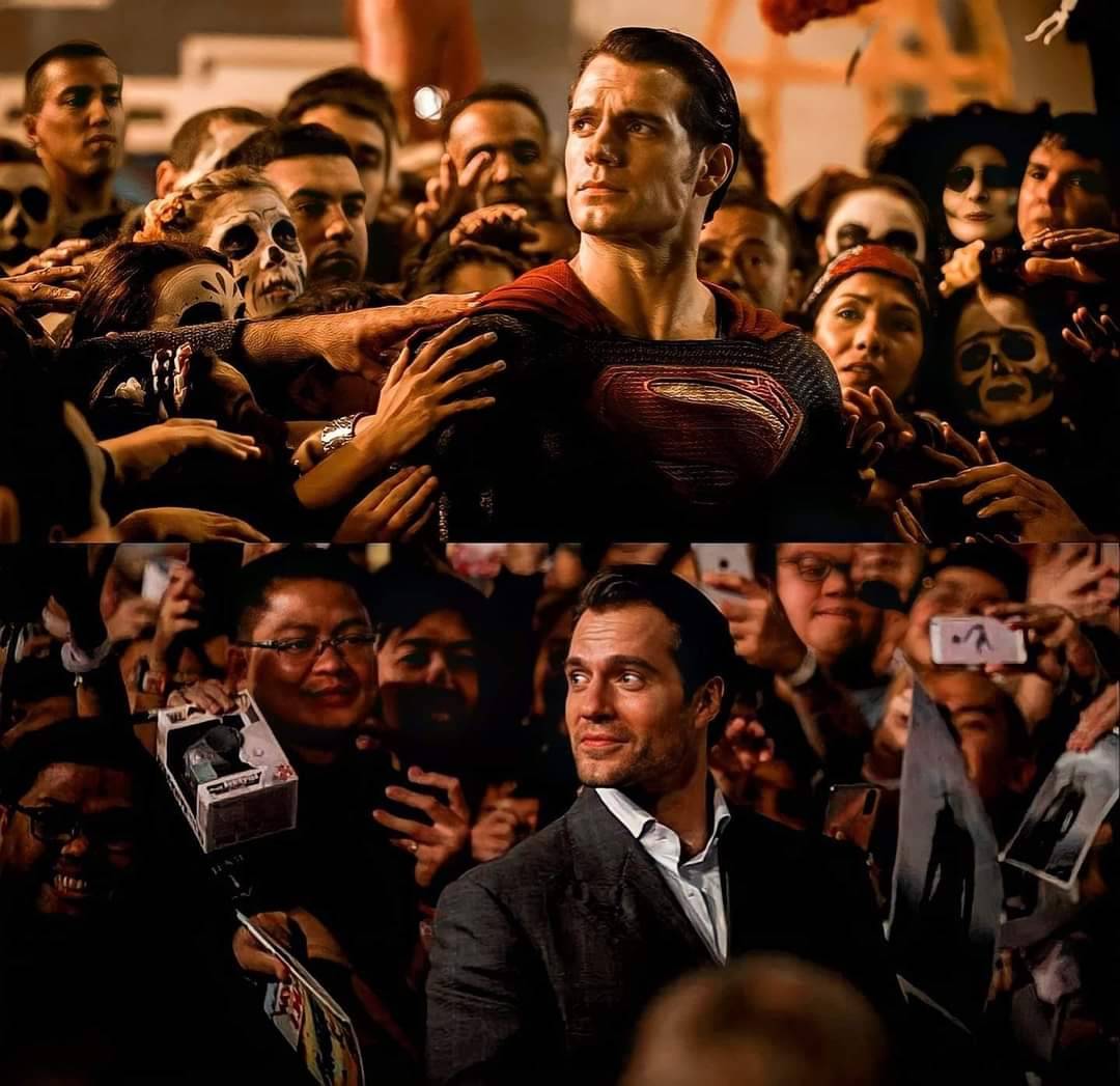 Henry Cavill is trending NOT ONLY because Warner Bros decided to use Donghua style animation to put him in #TheFlash .. Not only cause #TheWitcher Season 3 is his last before it's bastardized. It's cause Henry Cavill will ALWAYS be our Superman. 💯